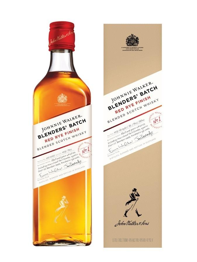 Whisky Johnnie Walker Red Rye Finish Blended 40% - 70cl – BERTO FOR BUSINESS