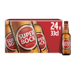 Bière Blonde Super Bock 5,2% 33cl - Colis de 24 bouteilles